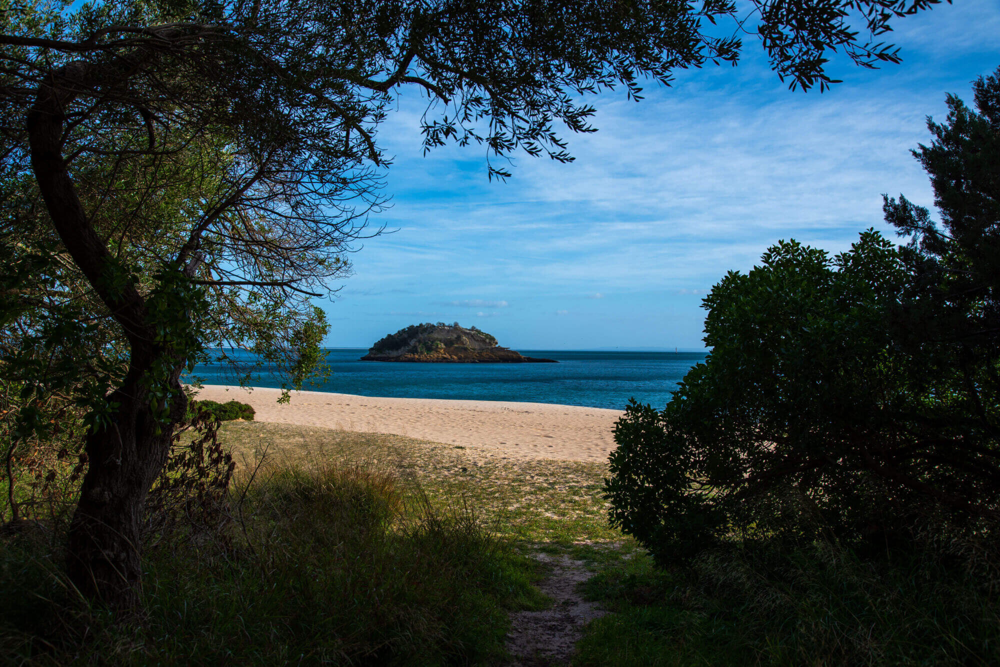 Paradiesischer Strand in Portinho de Arrábida in der Nähe unserer Ferienvilla